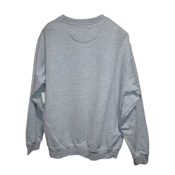 Disney Mickey Mouse Crewneck Sweatshirt Gray Pullover Adult Large - Picture 3 of 6